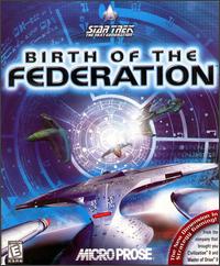 Caratula de Star Trek: The Next Generation -- Birth of the Federation para PC