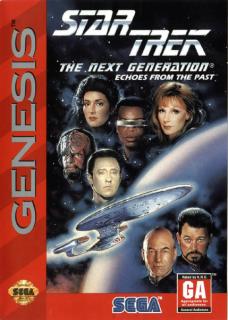 Caratula de Star Trek: The Next Generation -- Echoes From the Past para Sega Megadrive