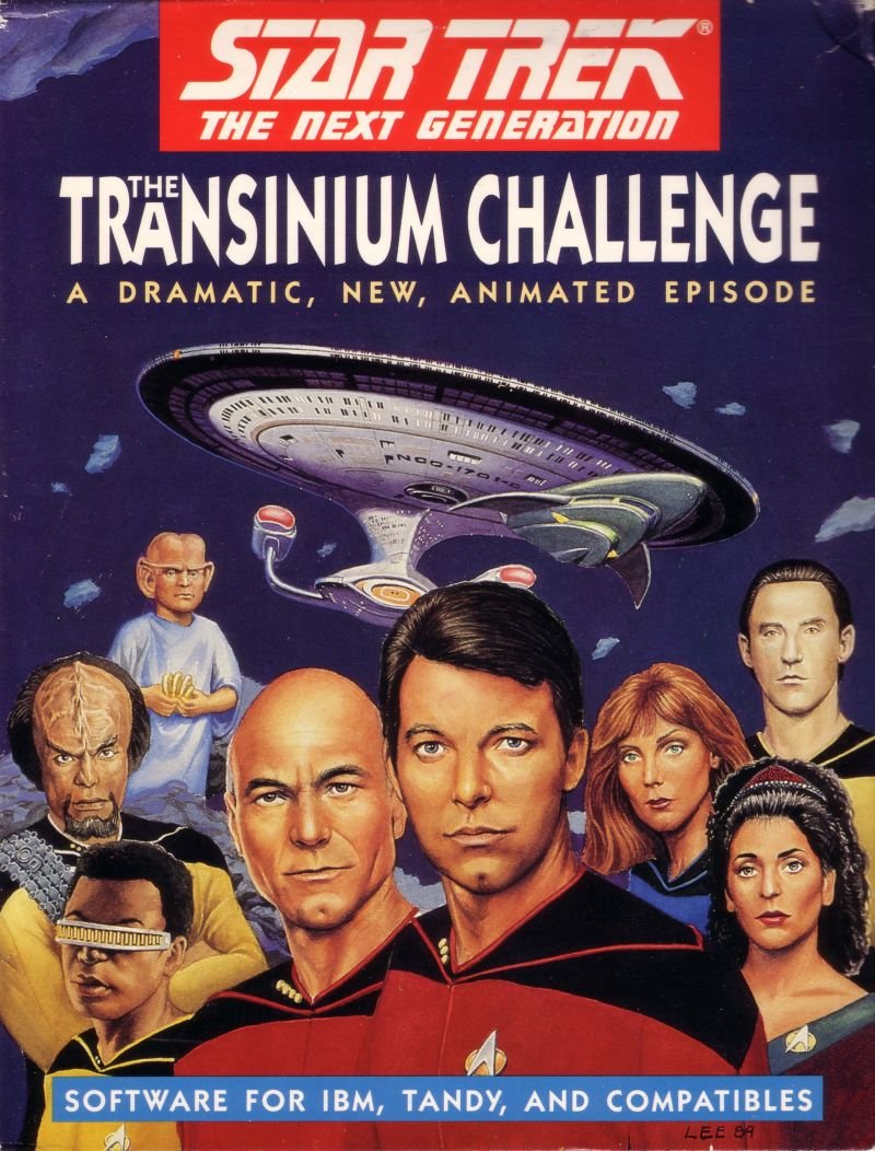 Caratula de Star Trek - The Next Generation: The Transinium Challenge para PC