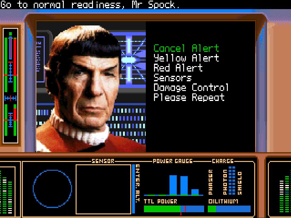 Pantallazo de Star Trek V: The Final Frontier para PC
