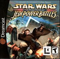 Caratula de Star Wars: Episode I: Jedi Power Battles para Dreamcast