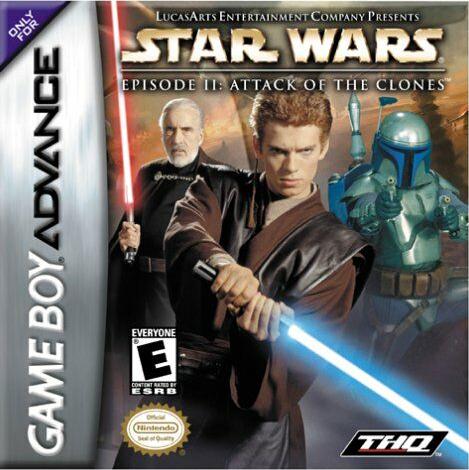 Caratula de Star Wars: Episode II: Attack of the Clones para Game Boy Advance