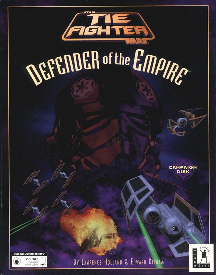 Caratula de Star Wars: TIE Fighter -- Defender of the Empire para PC