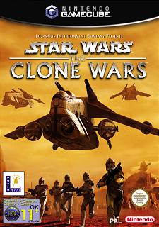 Caratula de Star Wars: The Clone Wars para GameCube