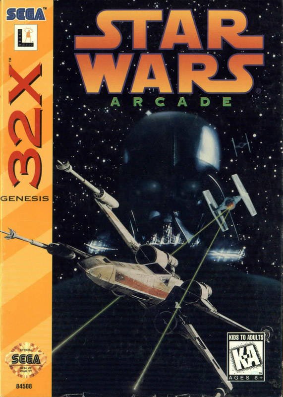 Caratula de Star Wars Arcade para Sega 32x