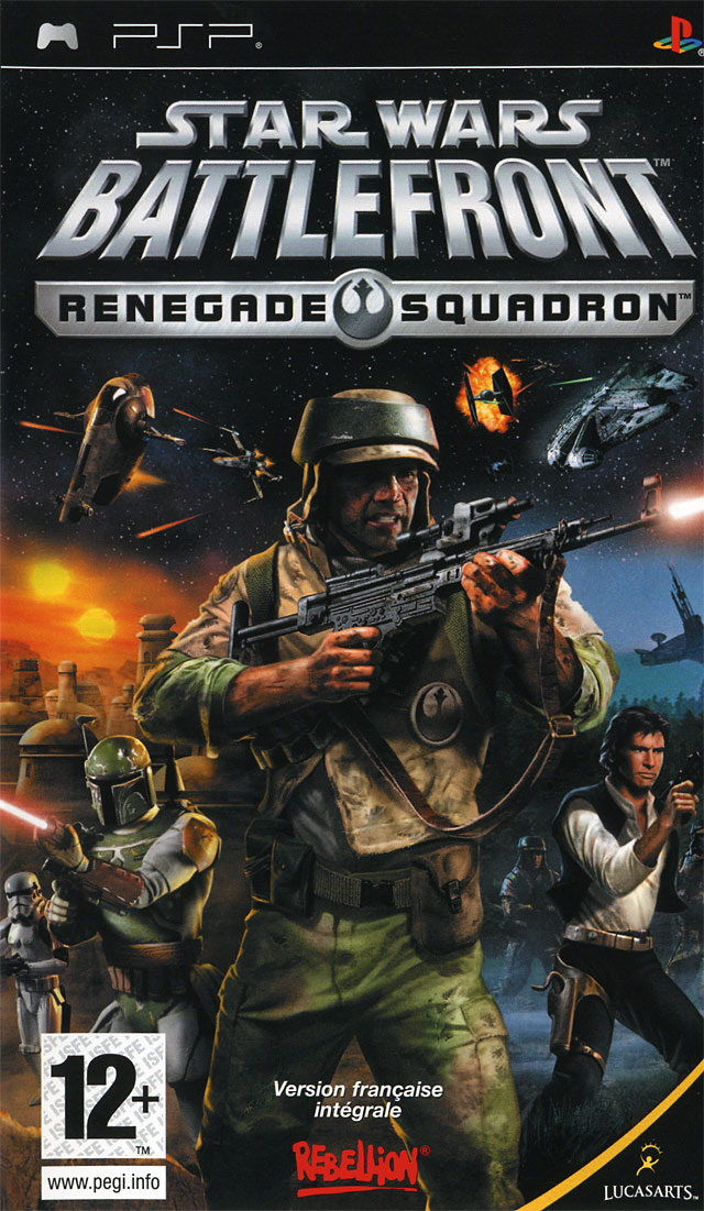 Caratula de Star Wars Battlefront: Renegade Squadron para PSP