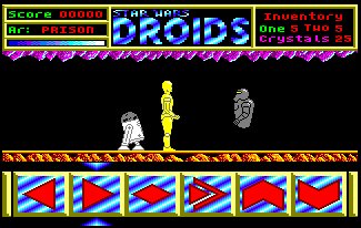 Pantallazo de Star Wars Droids para Amstrad CPC