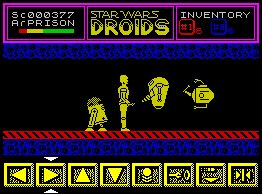 Pantallazo de Star Wars Droids para Spectrum