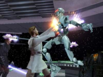 Pantallazo de Star Wars Episodio 3: La Venganza de los Sith para PlayStation 2