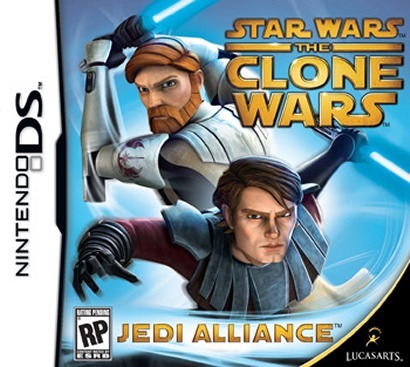Caratula de Star Wars The Clone Wars: Jedi Alliance para Nintendo DS