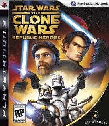 Caratula de Star Wars The Clone wars: Republic Heroes para PlayStation 3