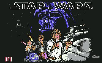 Pantallazo de Star Wars para Commodore 64