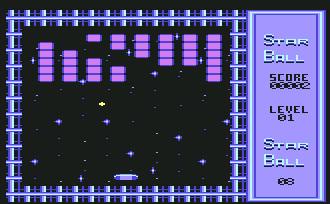 Pantallazo de Starball para Commodore 64