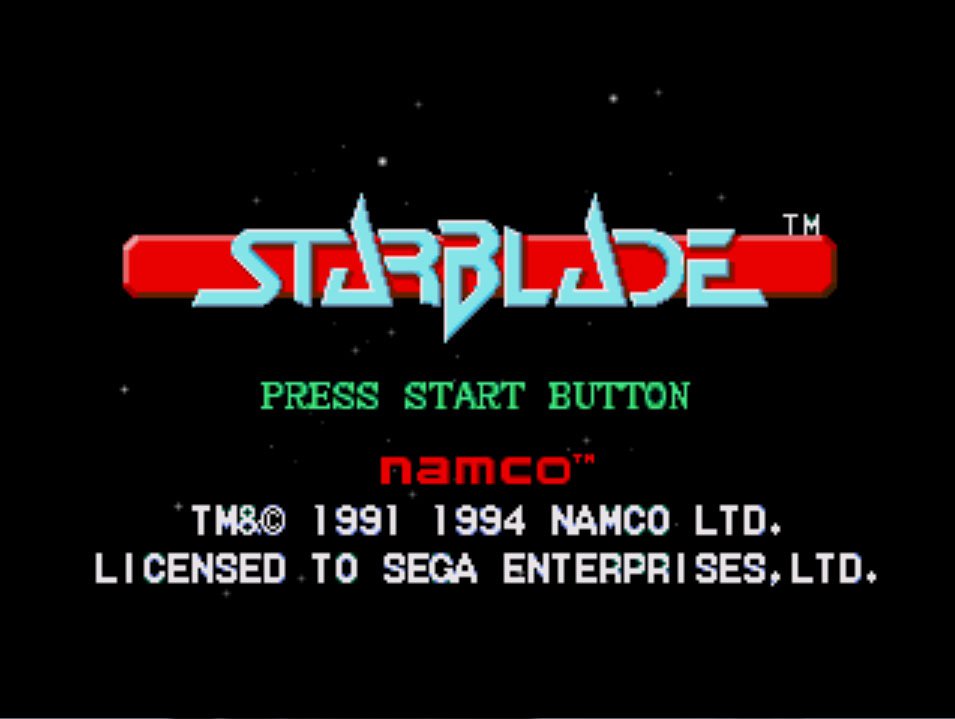 Pantallazo de Starblade para Sega CD
