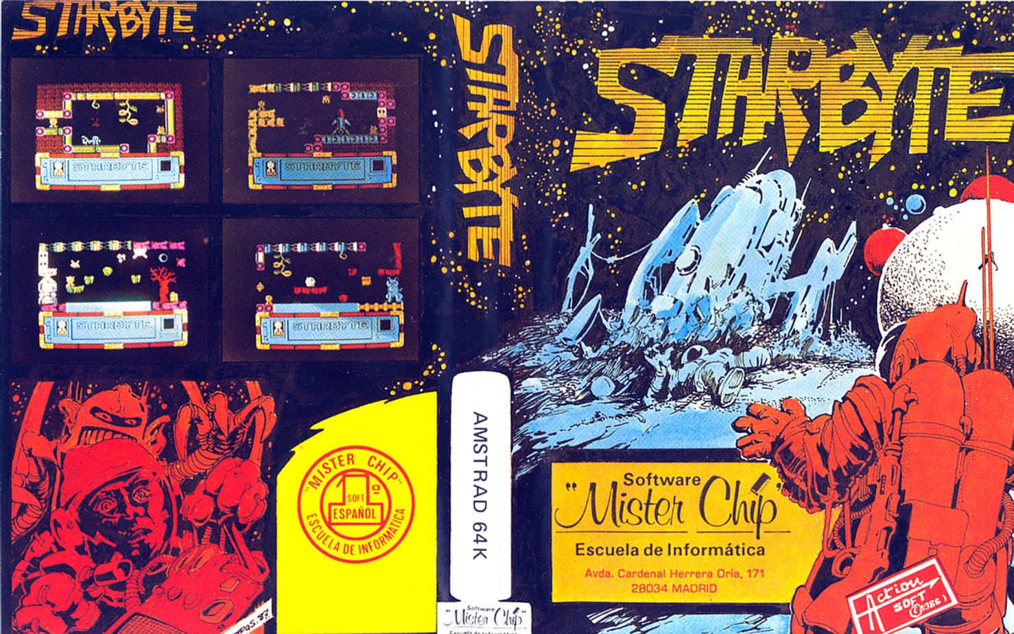 Caratula de Starbyte para Amstrad CPC