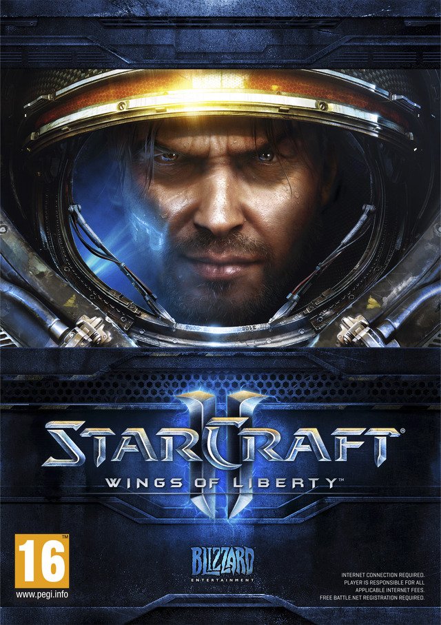 Caratula de Starcraft II - Terrans: Wings of Liberty para PC