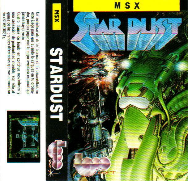 Caratula de Stardust para MSX