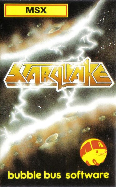 Caratula de Starquake para MSX