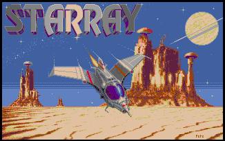 Pantallazo de Starray para Atari ST