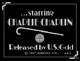 Pantallazo de Starring Charlie Chaplin para Spectrum