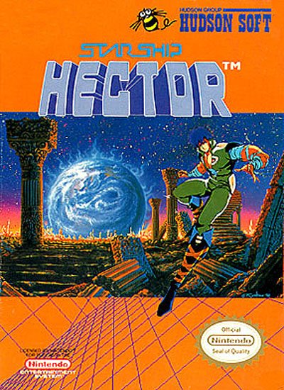 Caratula de Starship Hector para Nintendo (NES)