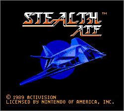 Pantallazo de Stealth ATF para Nintendo (NES)
