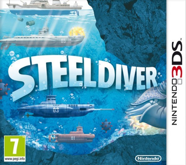 Caratula de Steel Diver para Nintendo 3DS