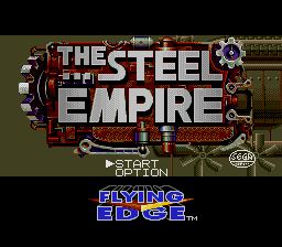 Pantallazo de Steel Empire para Sega Megadrive
