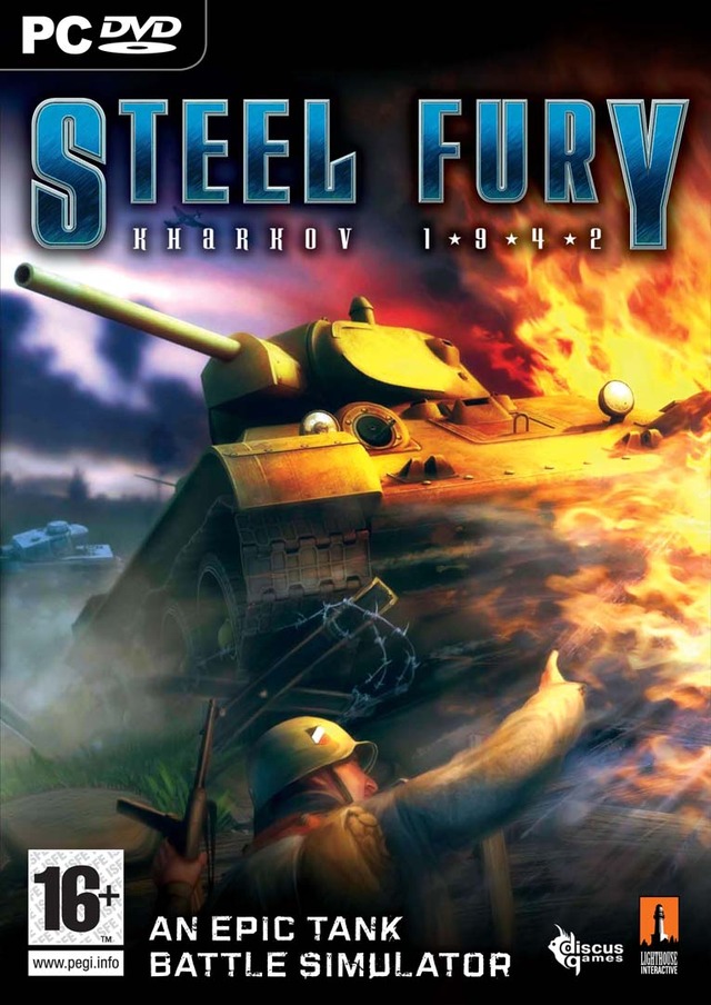 Caratula de Steel Fury: Kharkov 1942 para PC