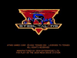 Pantallazo de Steel Talons para Sega Megadrive