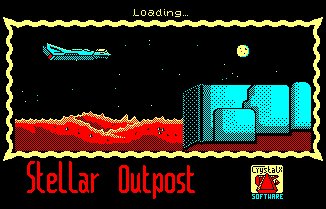 Pantallazo de Stellar Outpost para Amstrad CPC