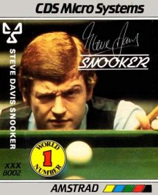 Caratula de Steve Davis Snooker para Amstrad CPC