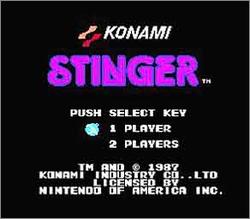 Pantallazo de Stinger para Nintendo (NES)