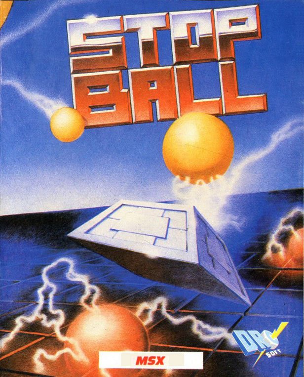 Caratula de Stop Ball para MSX