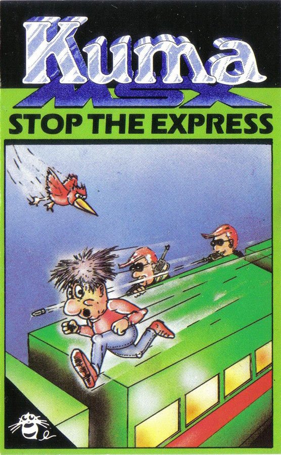 Caratula de Stop the Express para MSX