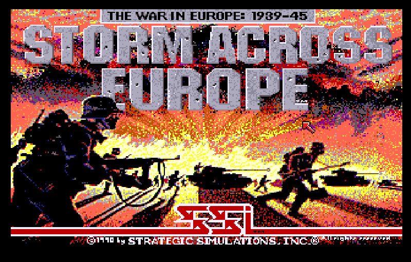 Pantallazo de Storm Across Europe para Amiga