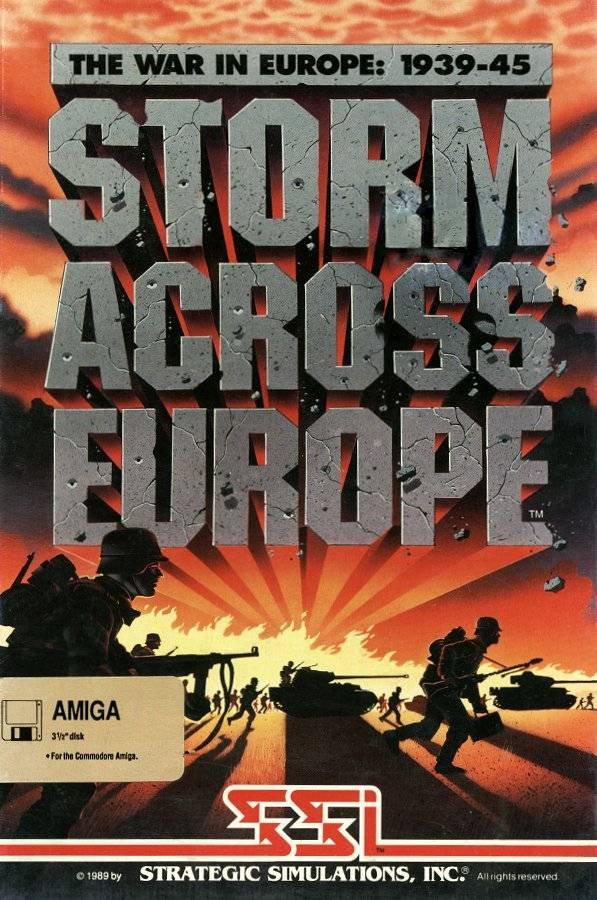 Caratula de Storm Across Europe para Amiga