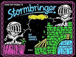 Pantallazo de Stormbringer para MSX