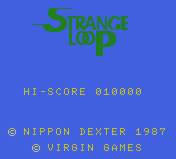 Pantallazo de Strange Loop para MSX