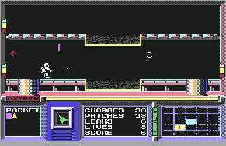 Pantallazo de Strangeloop para Commodore 64