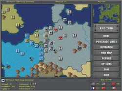 Pantallazo de Strategic Command: European Theater para PC
