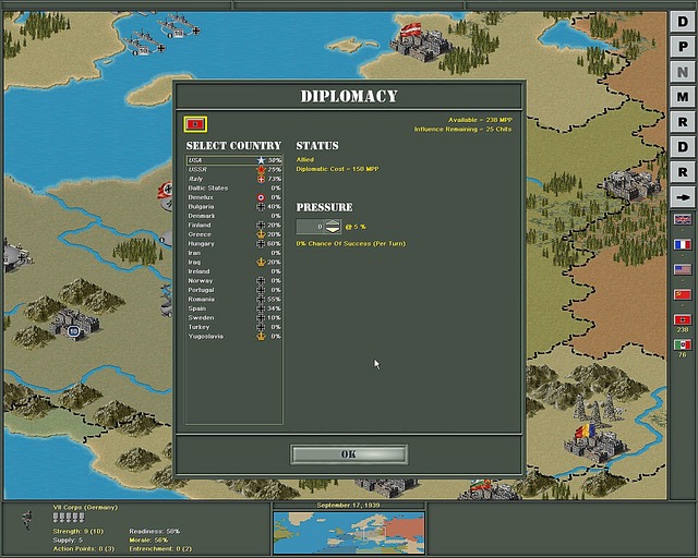 Pantallazo de Strategic Command 2: Blitzkrieg para PC