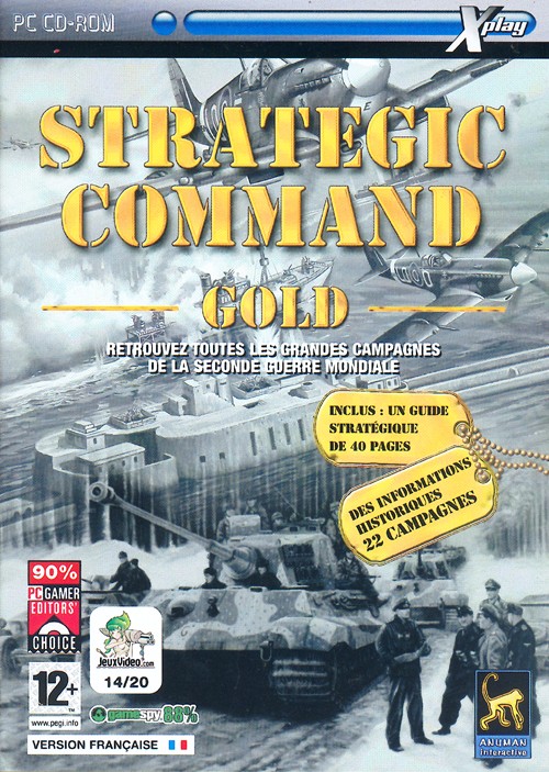 Caratula de Strategic Command GOLD para PC