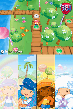 Pantallazo de Strawberry Shortcake: The Four Seasons Cake para Nintendo DS