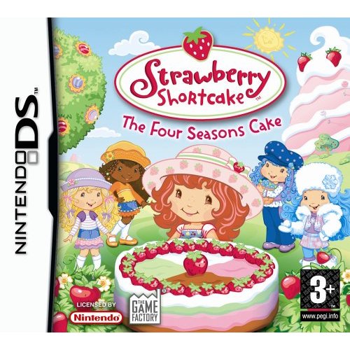 Caratula de Strawberry Shortcake: The Four Seasons Cake para Nintendo DS