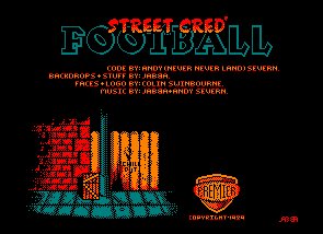 Pantallazo de Street Cred' Football para Amstrad CPC