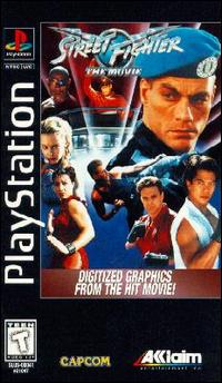 Caratula de Street Fighter: The Movie para PlayStation