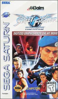 Caratula de Street Fighter: The Movie para Sega Saturn