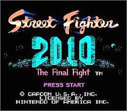 Pantallazo de Street Fighter 2010: The Final Fight para Nintendo (NES)