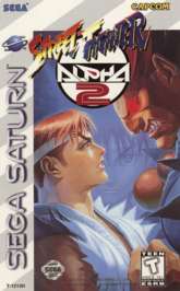 Caratula de Street Fighter Alpha 2 para Sega Saturn